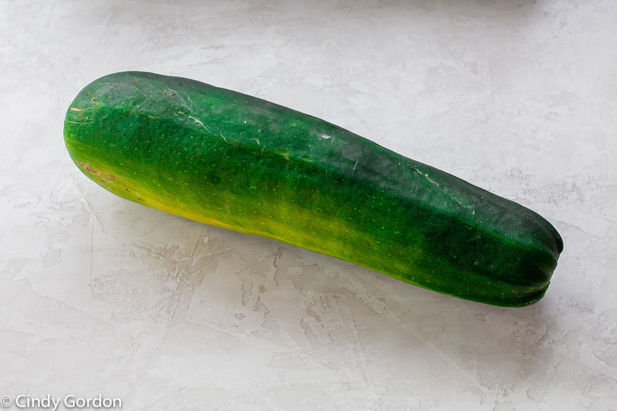 a zucchini