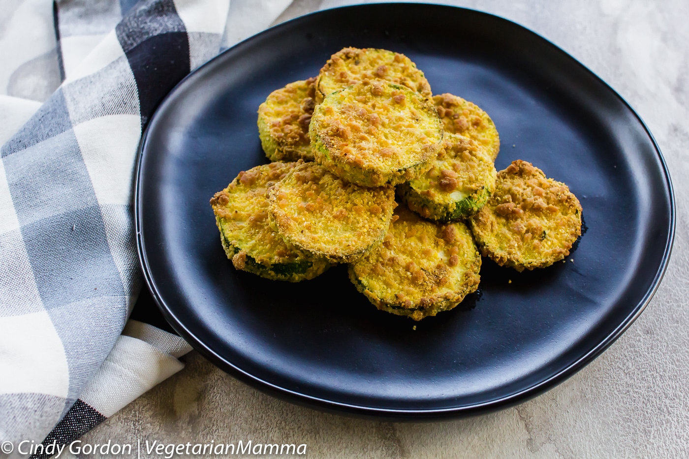 Air Fryer Zucchini Coins 