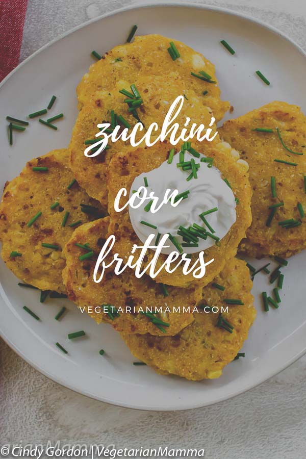 gluten free zucchini corn fritters 