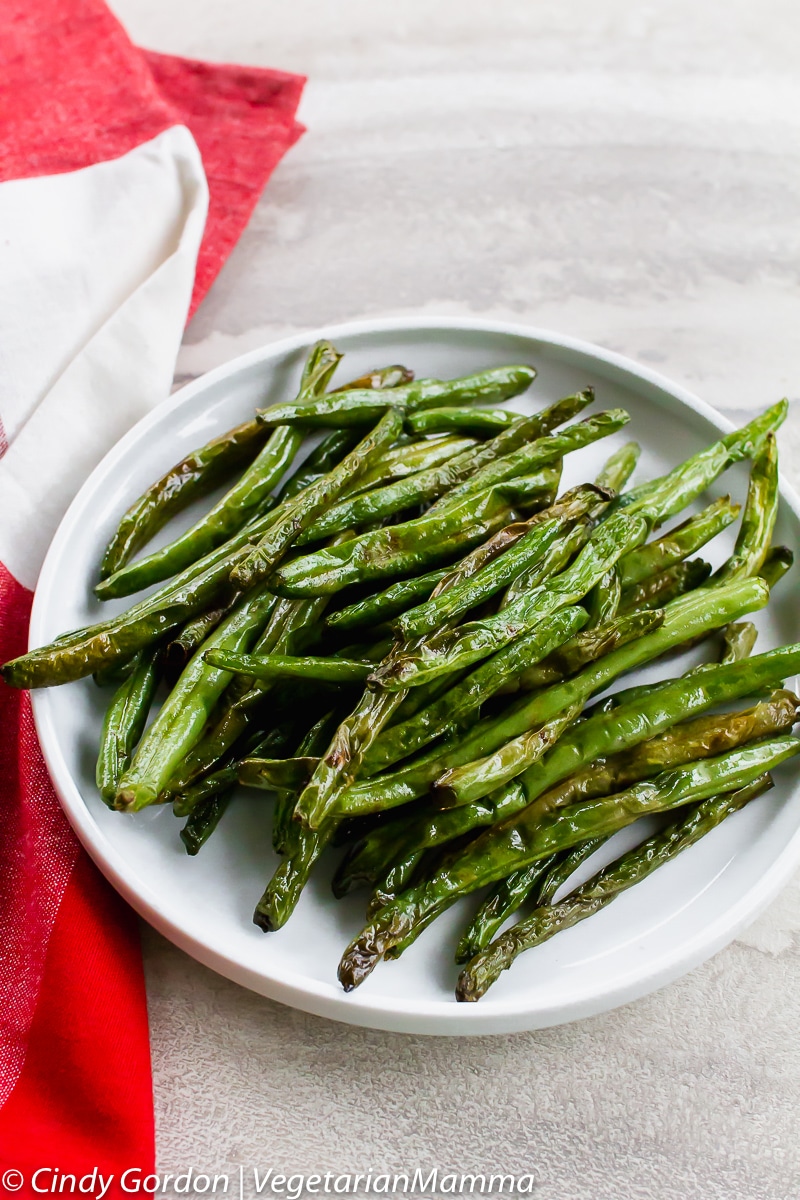 Air Fryer Green Beans Quick And Delicious Vegetarian Mamma   Air Fryer Green Beans 3 