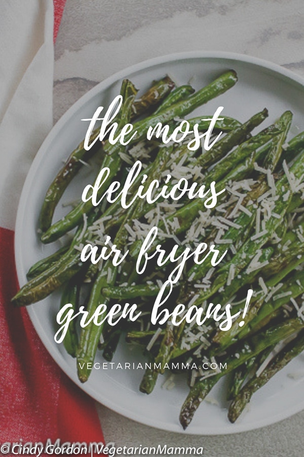 Air Fryer Green Beans will be the perfect addition to your grow collection of delicious air fryer recipes!  If you love green beans, this is a quick and tasty way to make them!