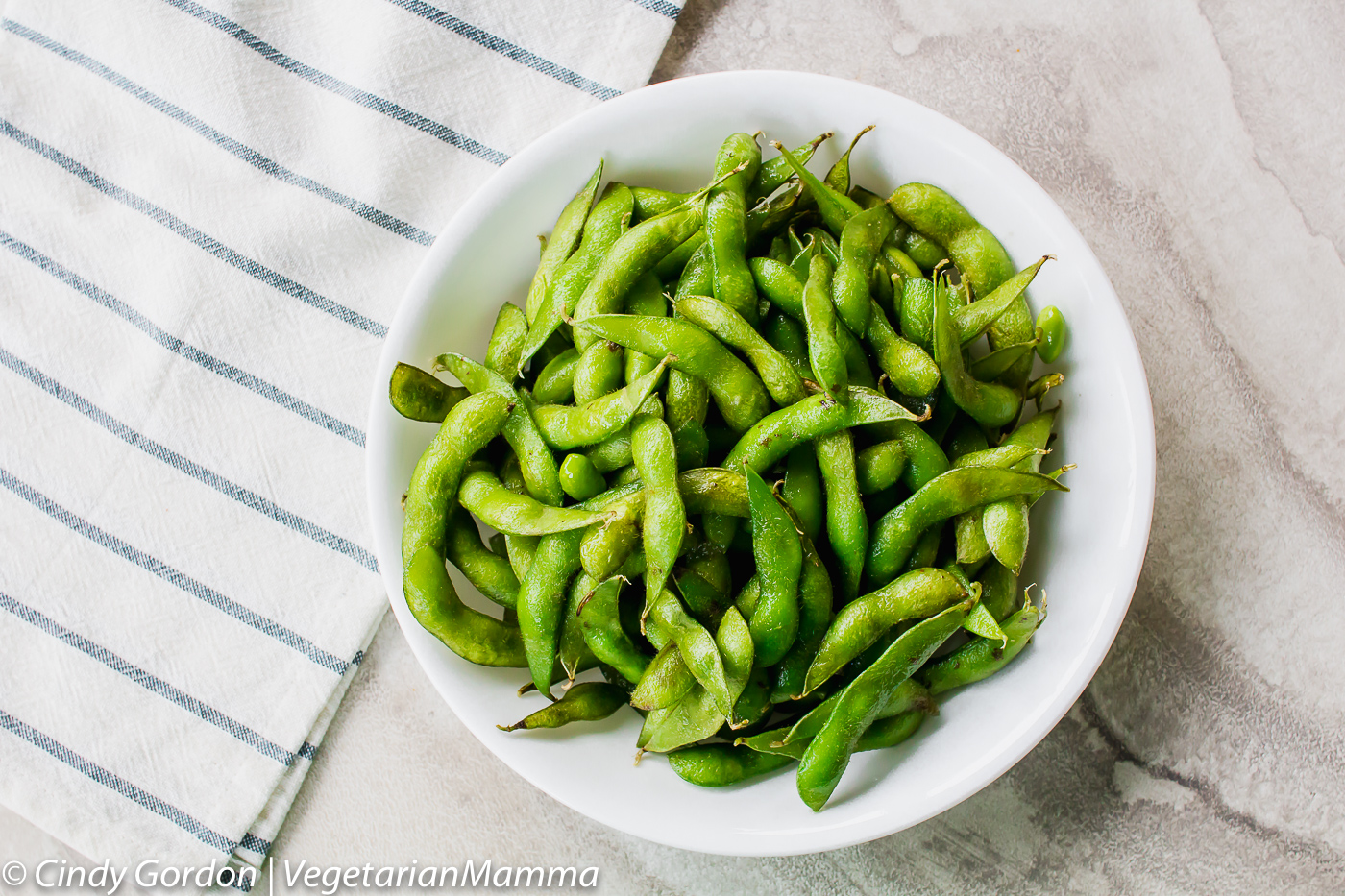 Air Fryer Edamame is a delicious air fryer recipe that is gluten free.