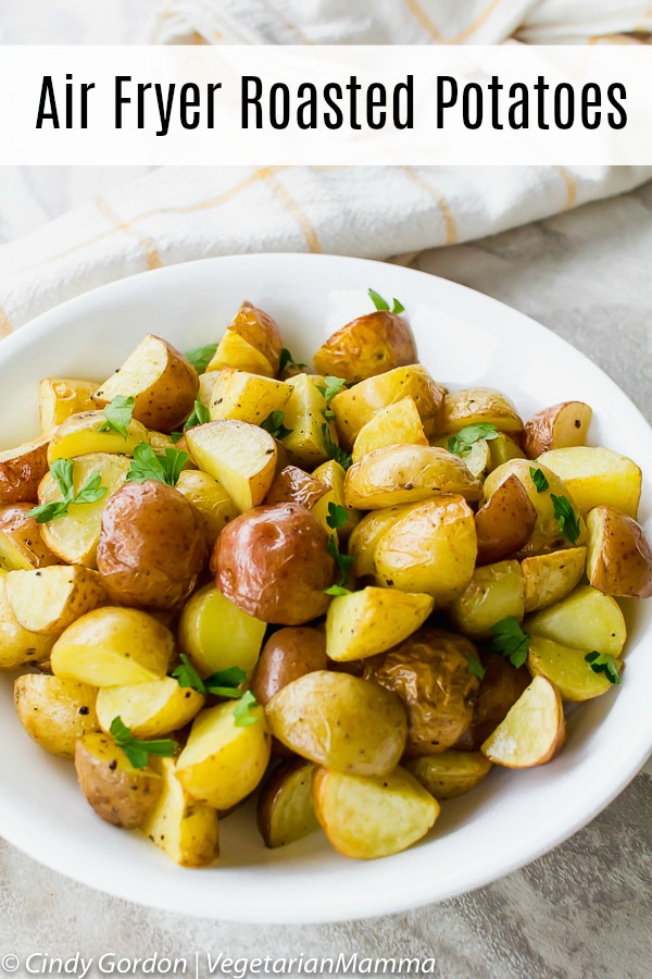 Air Fryer Roasted Potatoes pin