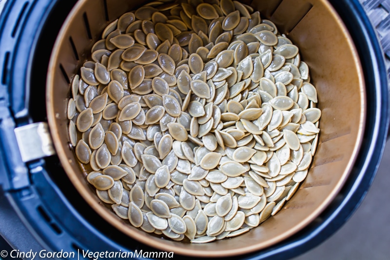 air-fryer-pumpkin-seeds-vegetarian-mamma