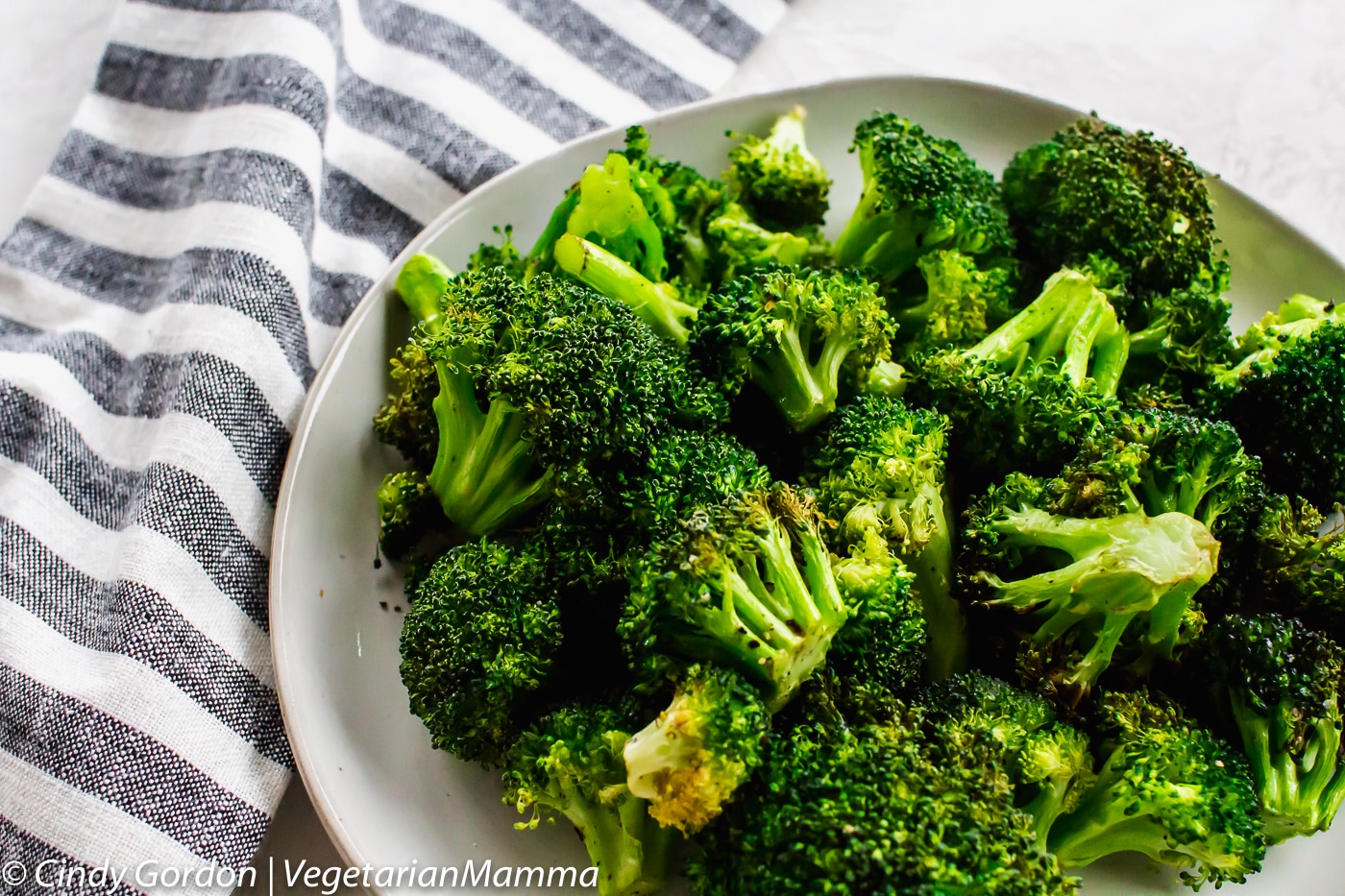 Air Fryer Broccoli is a delicious vegan air fryer recipe.