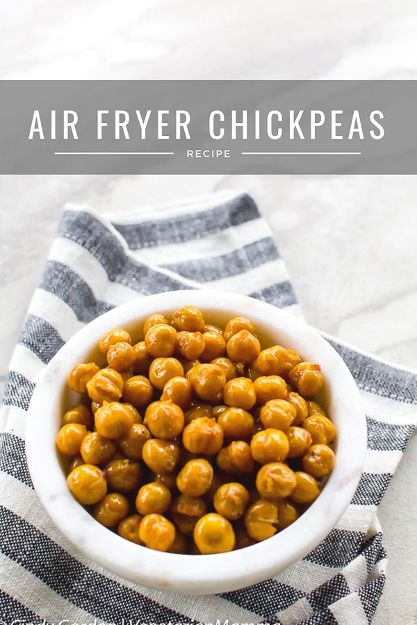 Air Fryer Chickpeas - air fryer vegan recipes