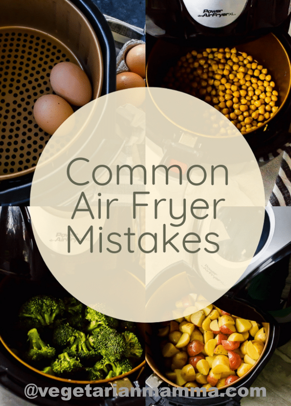 Avoid soggy air fryer food with these common air fryer mistakes and easy fixes. Learn how to preheat, avoid overcrowding, use oil correctly, shake the basket, clean your air fryer, and get crispier results. Perfect for beginner air fryer users and gluten-free vegetarian air fryer recipes. via @vegetarian mamma