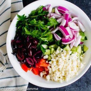 Vegetarian Greek Cucumber Salad