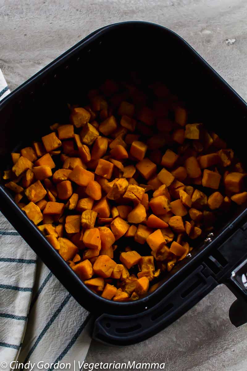 Air Fryer Sweet Potato hash