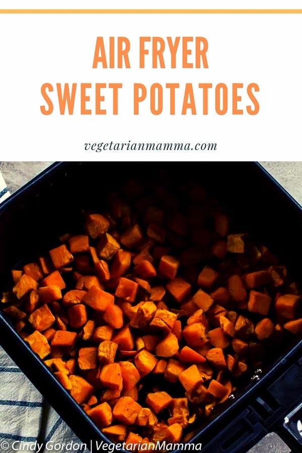 Air Fryer Sweet Potato hash 