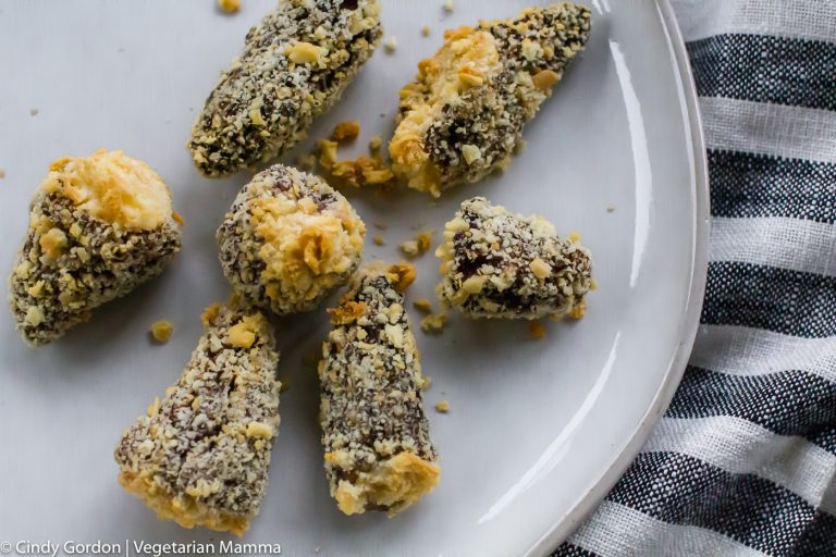 Air Fryer Morel Mushrooms (stuffed with cream cheese)