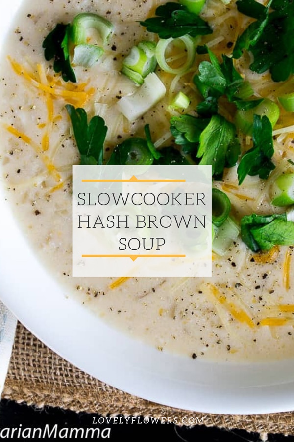 Slowcooker Hashbrown Soup 