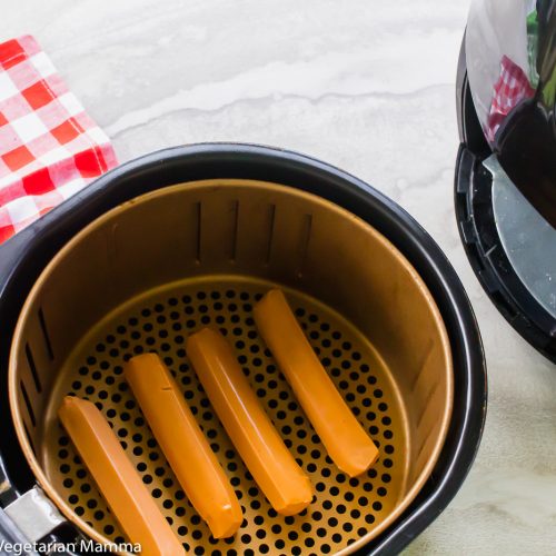 Air Fryer Hot Dogs (Vegan, Vegetarian or Meat) Vegetarian Mamma