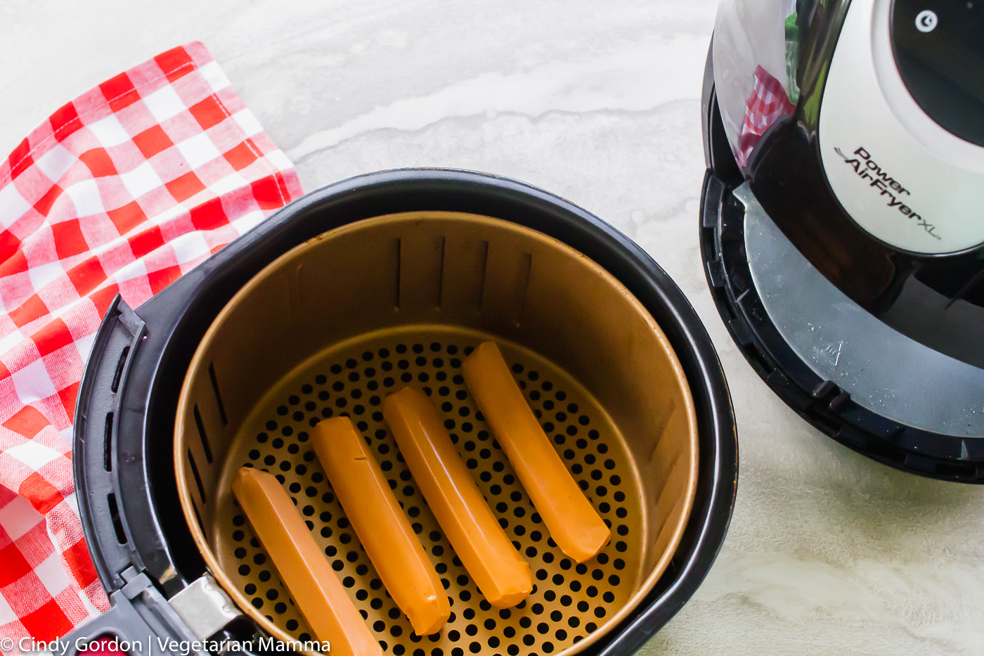 Air Fryer Hot Dogs