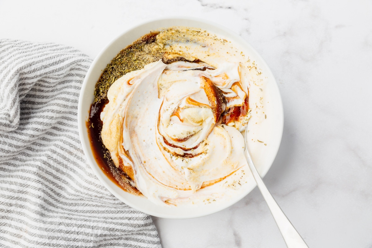 BBQ Ranch Sauce perfect for dipping!