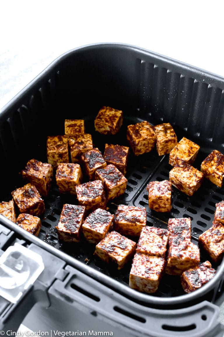 The BEST Air Fryer Tofu Tacos (Easy Vegan Dinner Recipe)