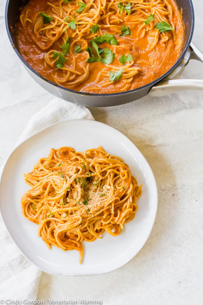 Vegetarian Spaghetti Sauce (less than 15 minutes)