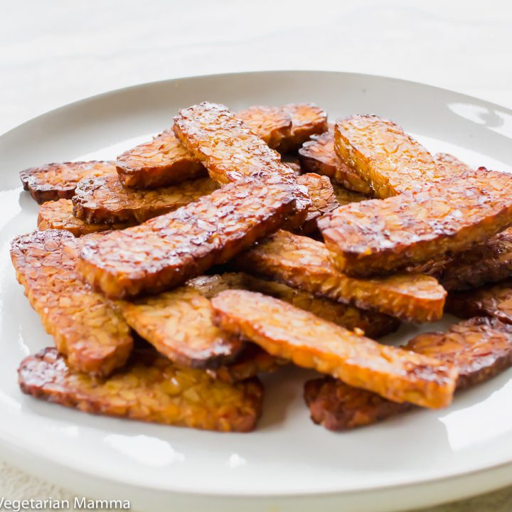 Vegan Bacon (Made In The Air Fryer!)