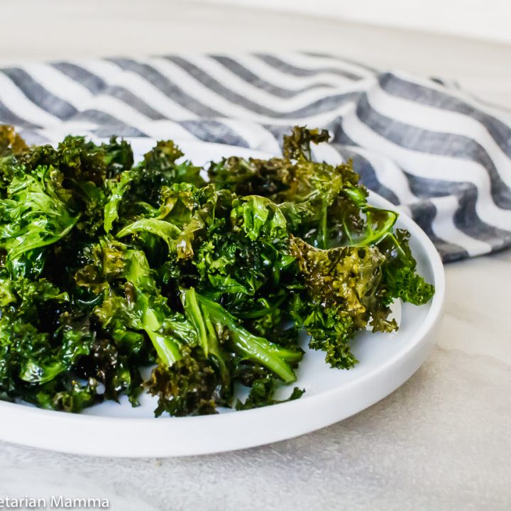 Air Fryer Kale Chips Vegetarian Mamma