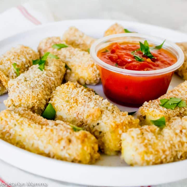 Air Fryer Mozzarella Sticks Vegetarian Mamma