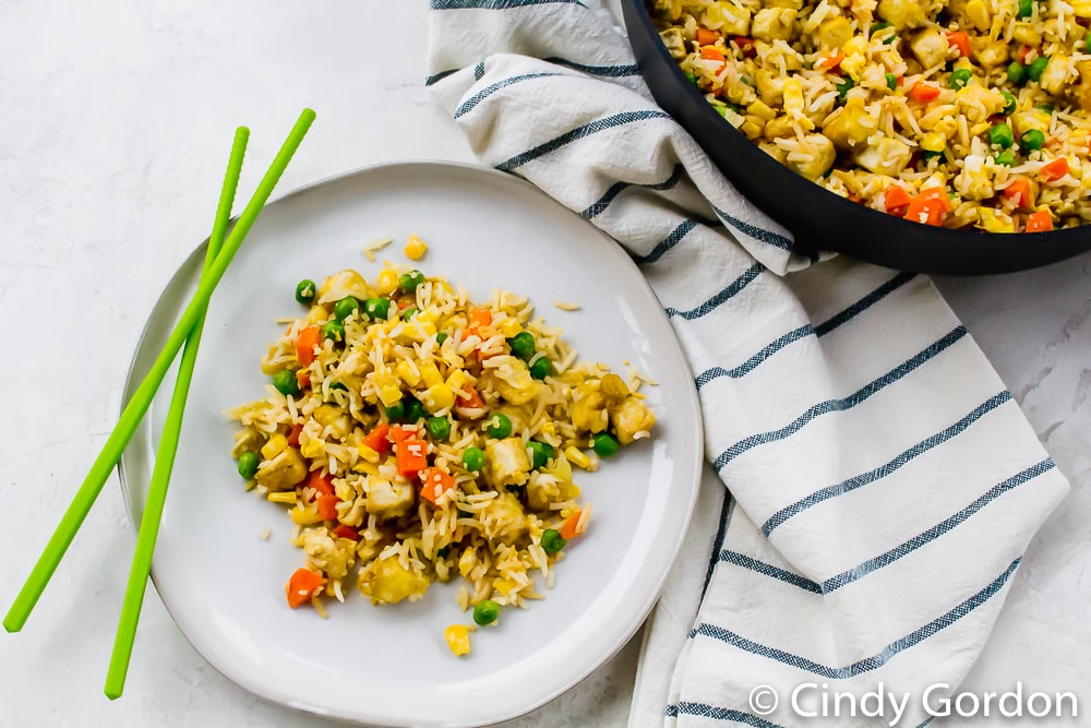 Tofu Fried Rice