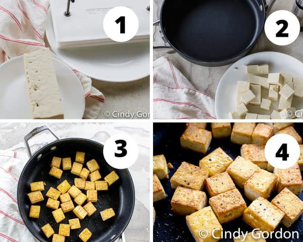 Pan Fried Tofu - Vegetarian Mamma