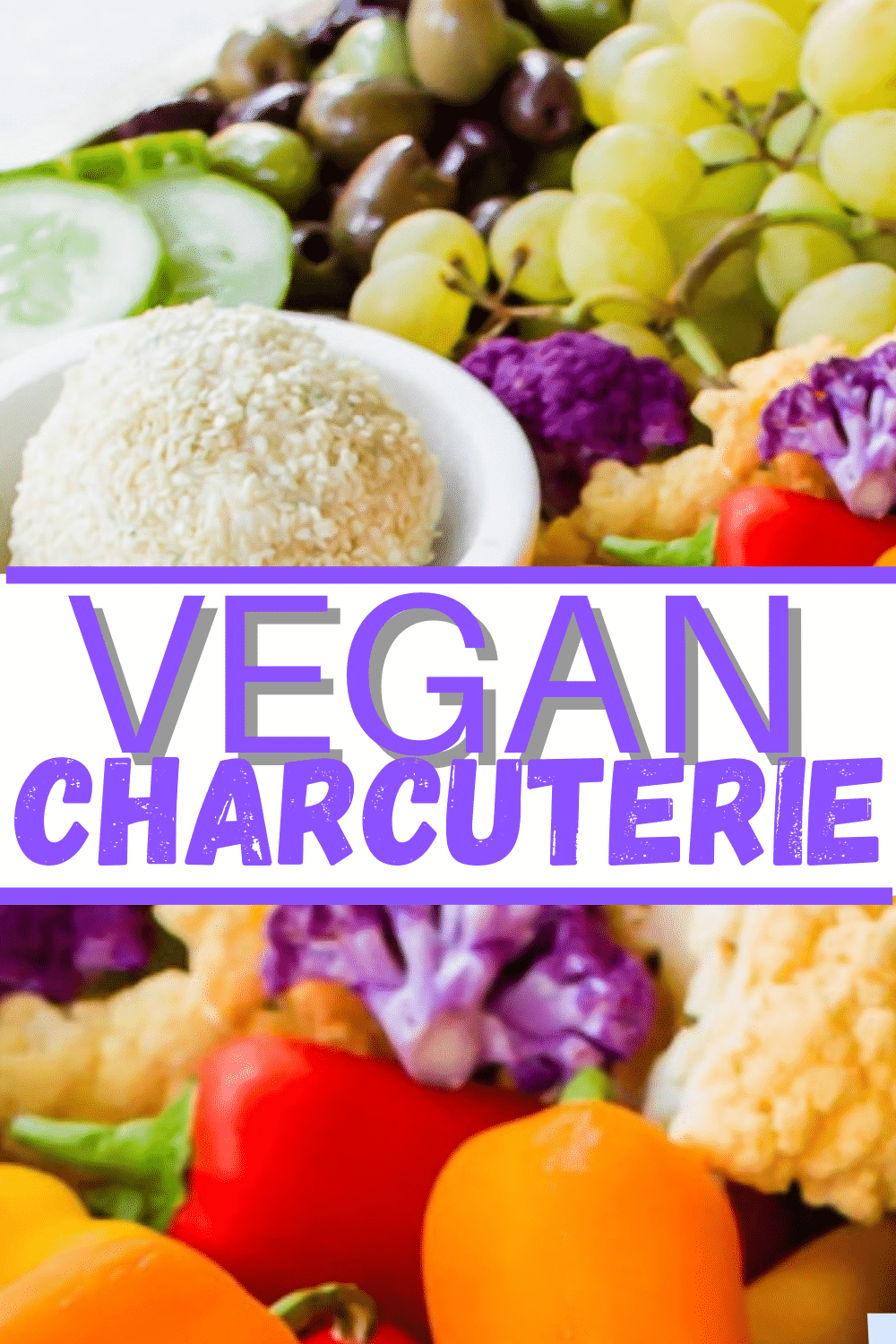 Vegan Charcuterie anyone? This Vegan Charcuterie Board will be your newest obsession. Push aside the traditional meat and cheese platter and welcome this vegan option! #vegancharcuterie #vegetariancharcuterie