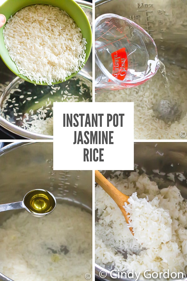 Instant Pot Jasmine Rice - Vegetarian Mamma