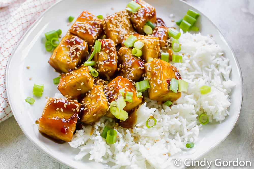 Sesame Tofu - Vegetarian Mamma