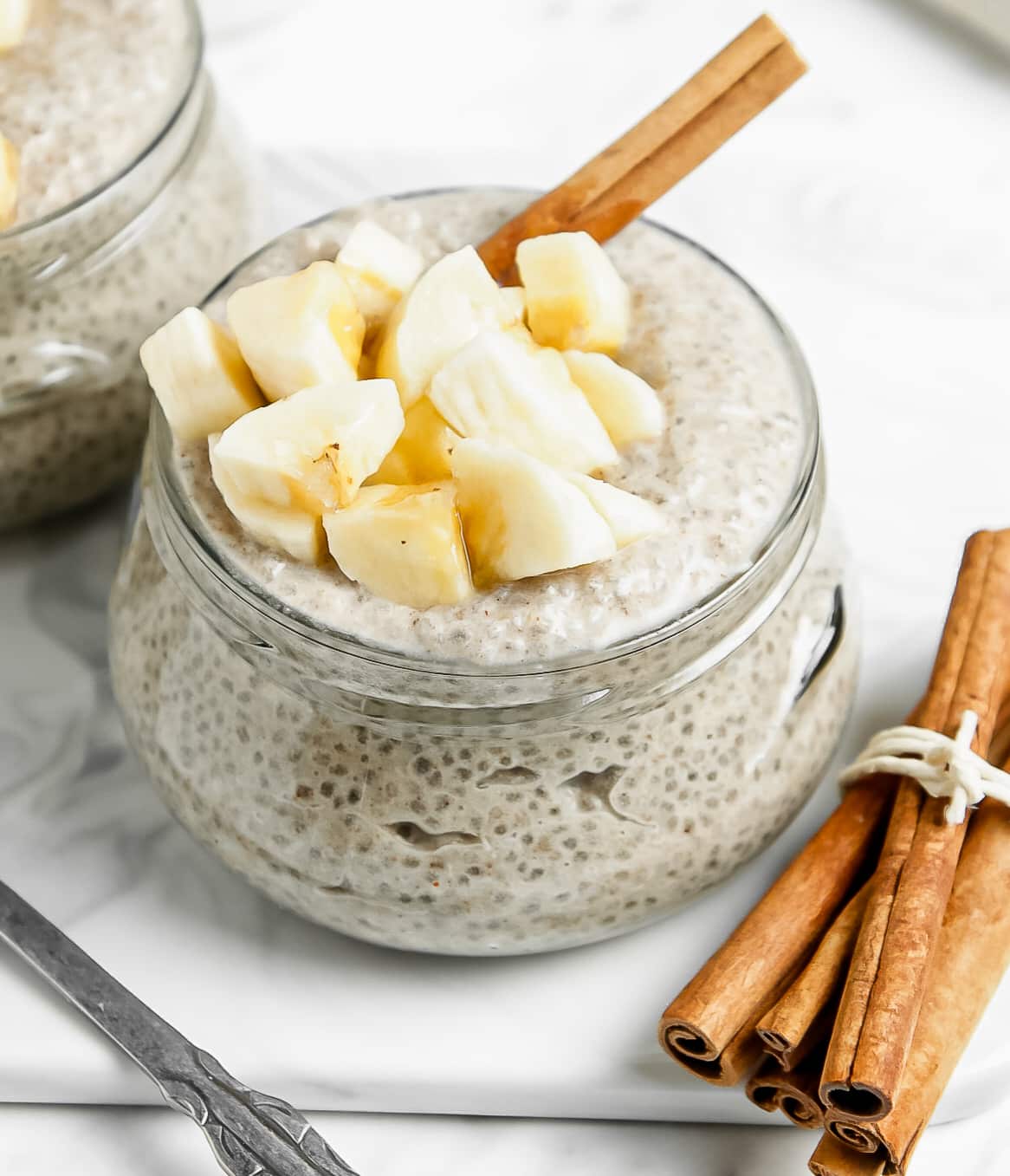 Banana, Date and Chia Seed Pudding - Supper in the Suburbs