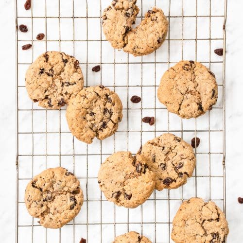 Vegan Oatmeal Cookies - Vegetarian Mamma