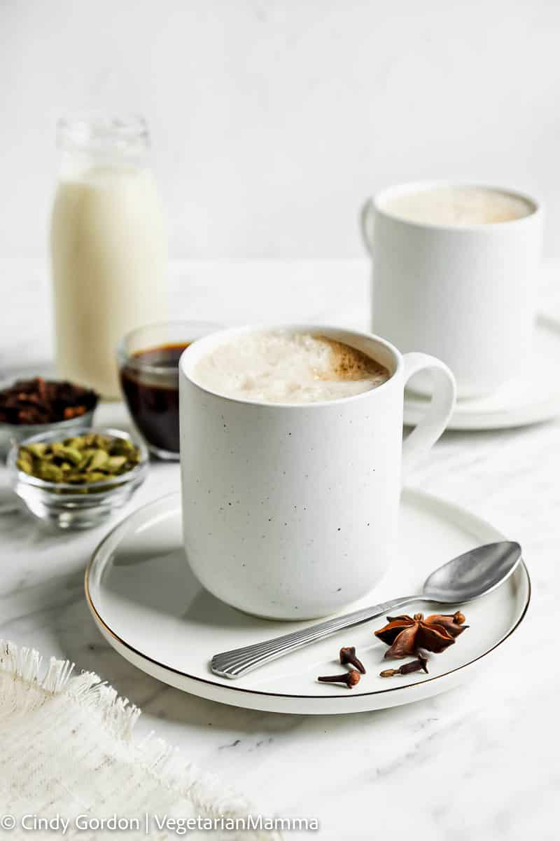 Easy Vegan Chai Latte (Starbucks Copycat) - Wow, It's Veggie?!