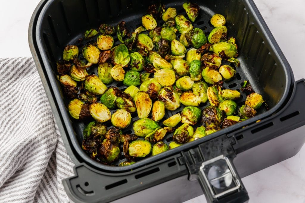 Air Fryer Brussel Sprouts (+ Video!)