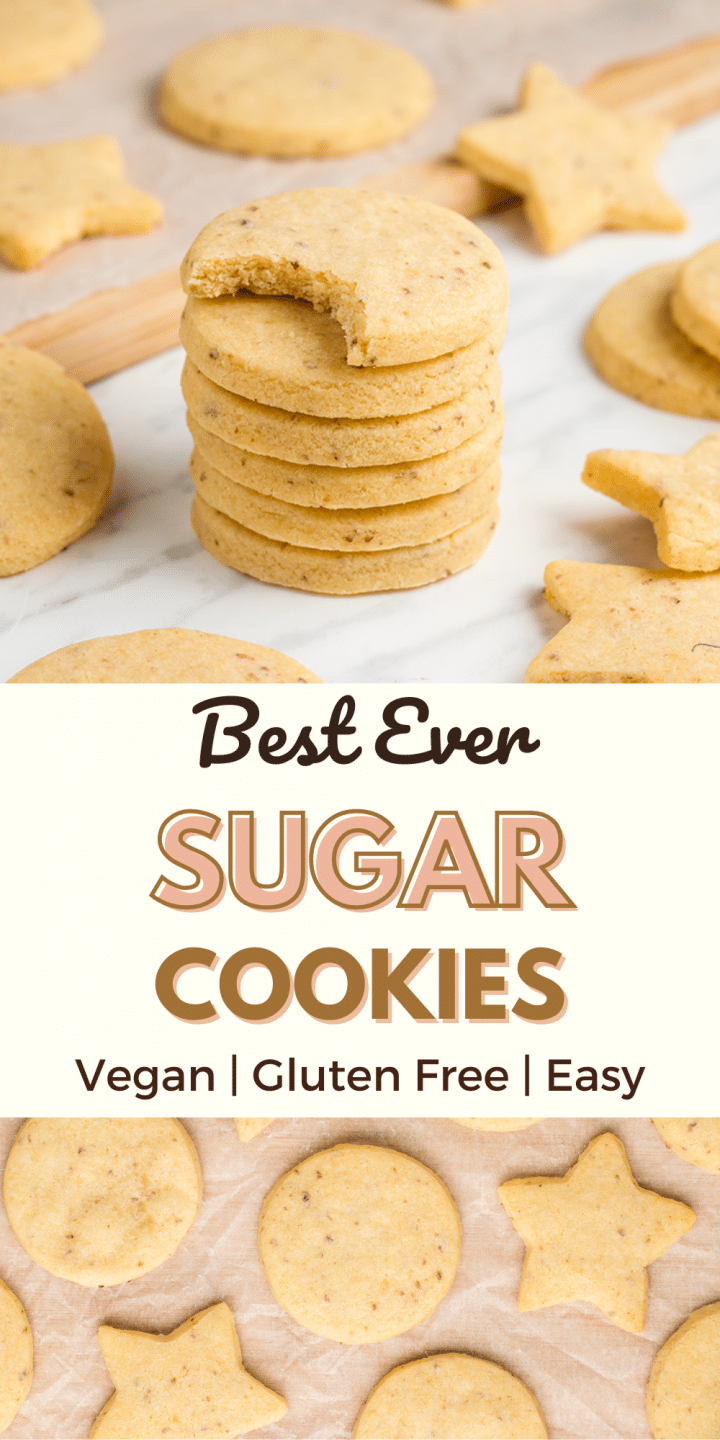 Vegan Sugar Cookies - Vegetarian Mamma