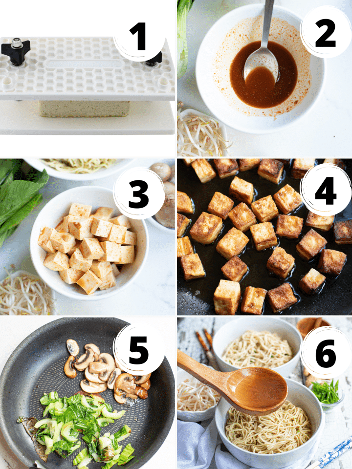 Tofu Soup - Vegetarian Mamma