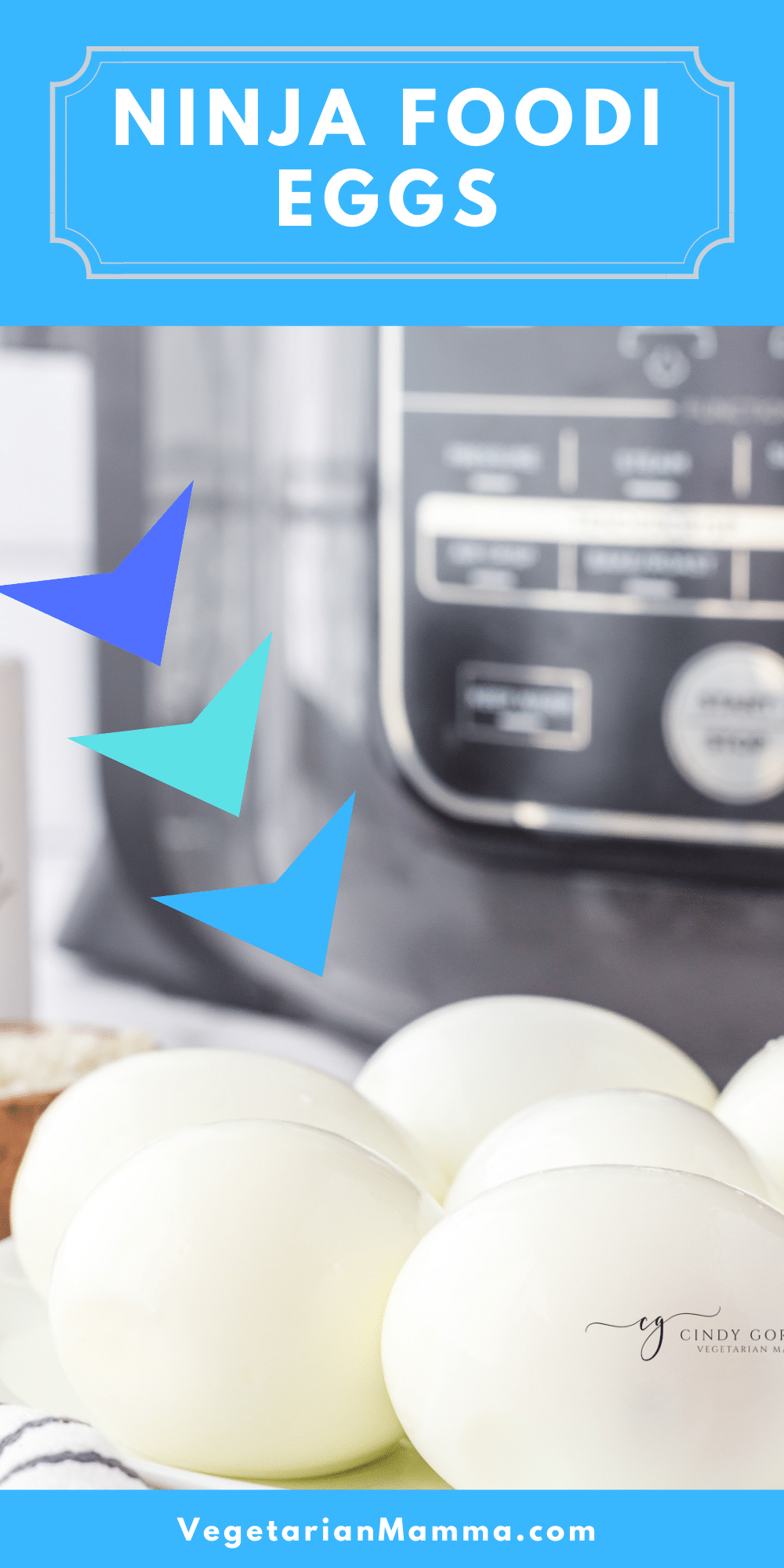 Nore more guessing how to make perfect hard boiled eggs in the pressure cooker! Ninja Foodi Hard Boiled eggs are a vegetarian staple that is easy to make for breakfast, lunch, and dinner.