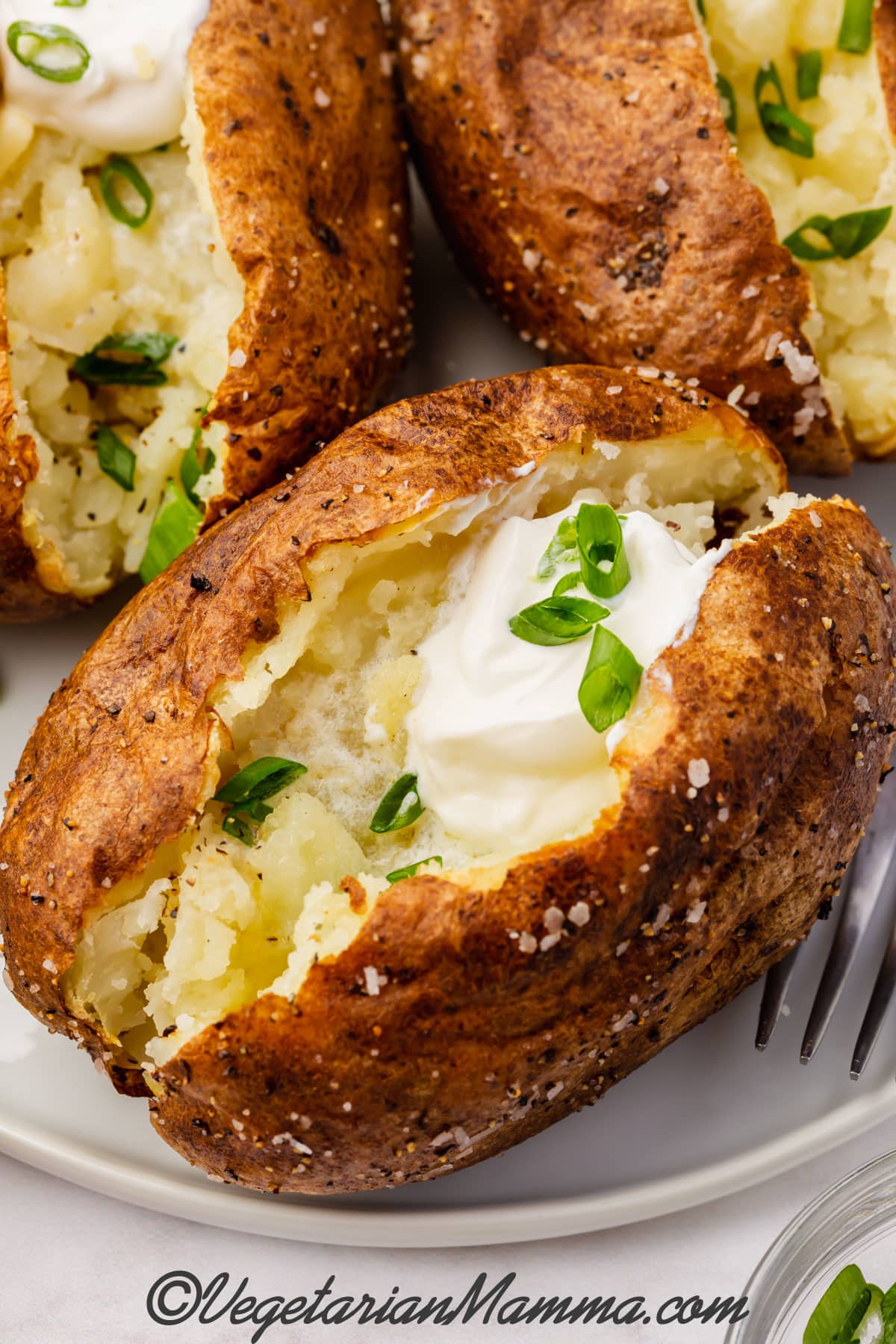 Air Fryer Baked Potatoes