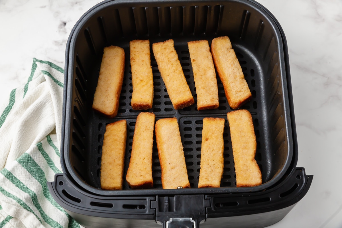 Frozen French Toast Sticks in Air Fryer Vegetarian Mamma