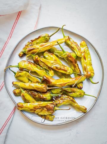 Shishito Peppers Air Fryer - Vegetarian Mamma