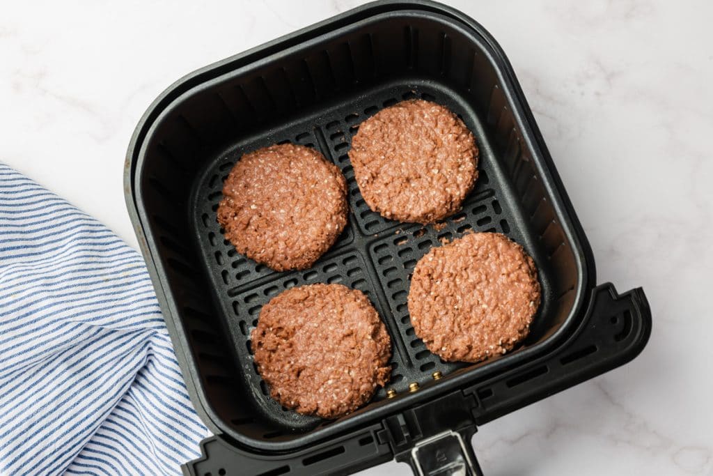 beyond burger air fryer black basket