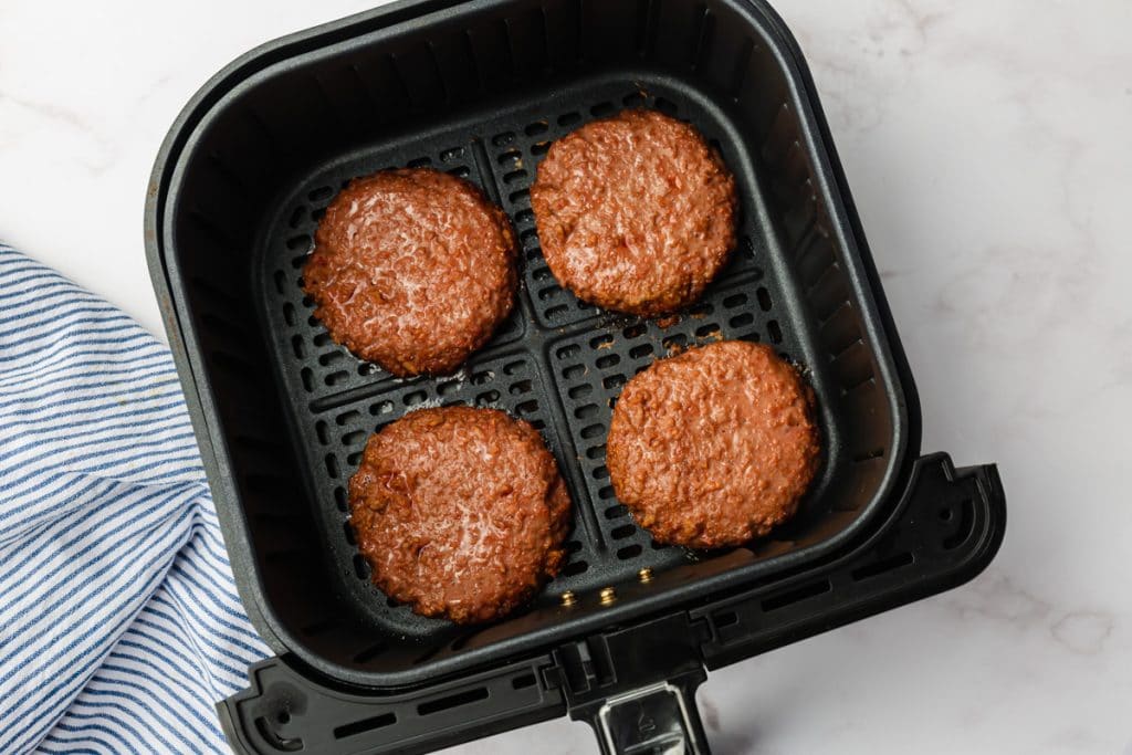cooked beyond burger air fryer black basket