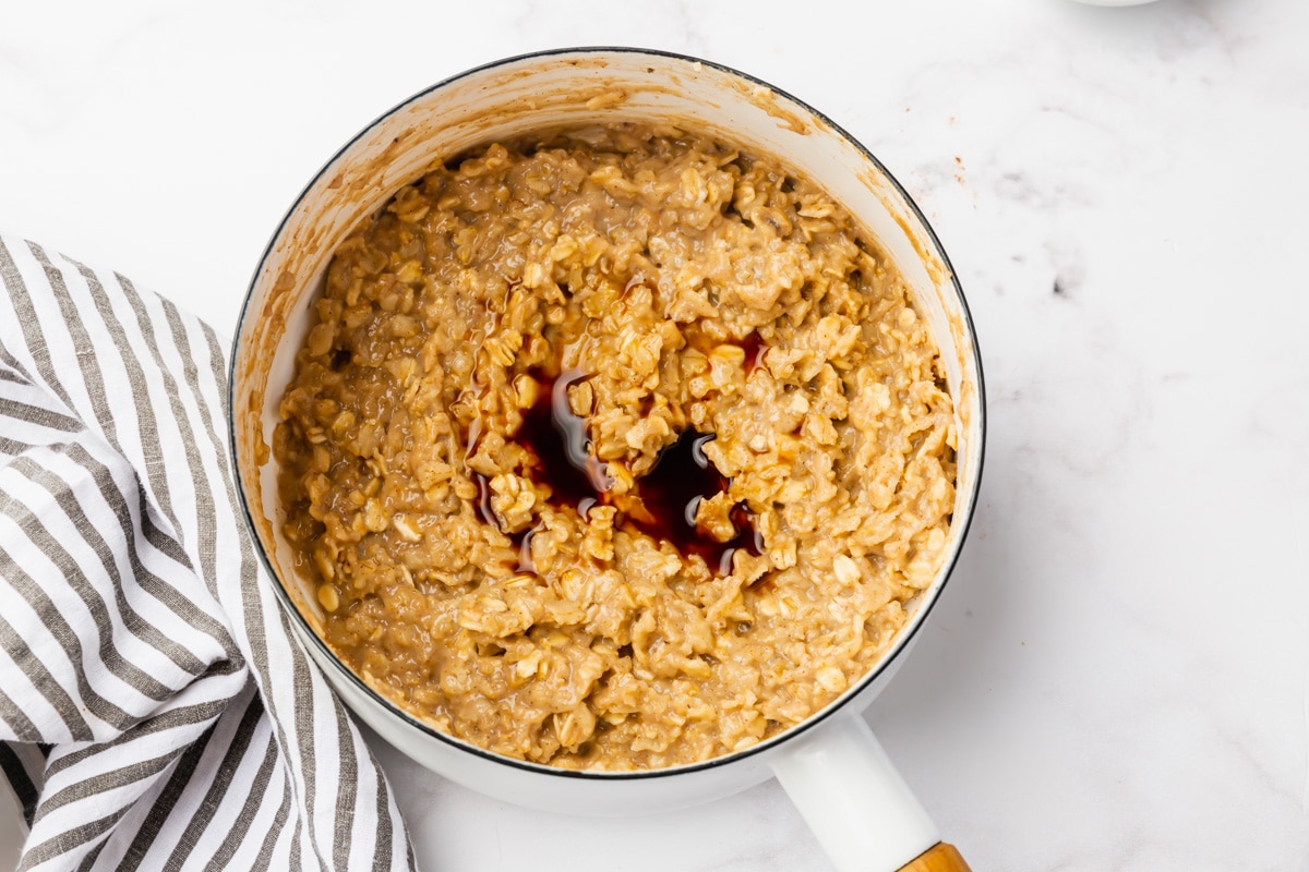 Bananas and Cream Oatmeal Vegetarian Mamma