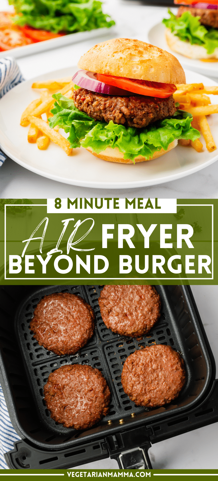 Wondering how to cook a beyond burger in the air fryer? Read on and we will teach you all the trips and trick you need to make a beyond burger air fryer!