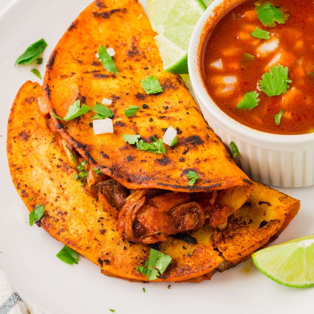 Vegan Birria Tacos - Vegetarian Mamma