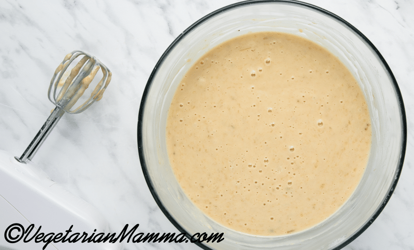 Mixed ingredients in a bowl