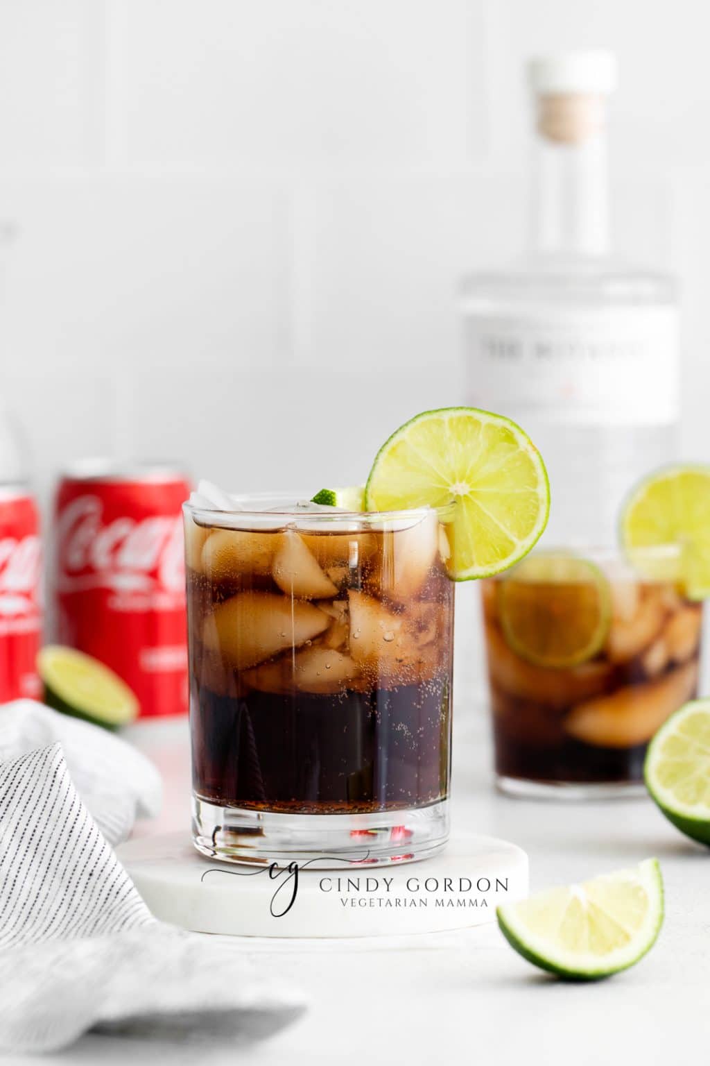 Gin and Coke Vegetarian Mamma
