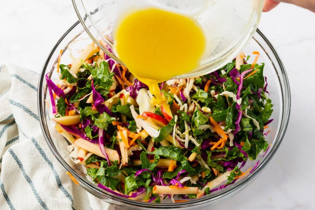 Kale Apple Slaw Vegetarian Mamma