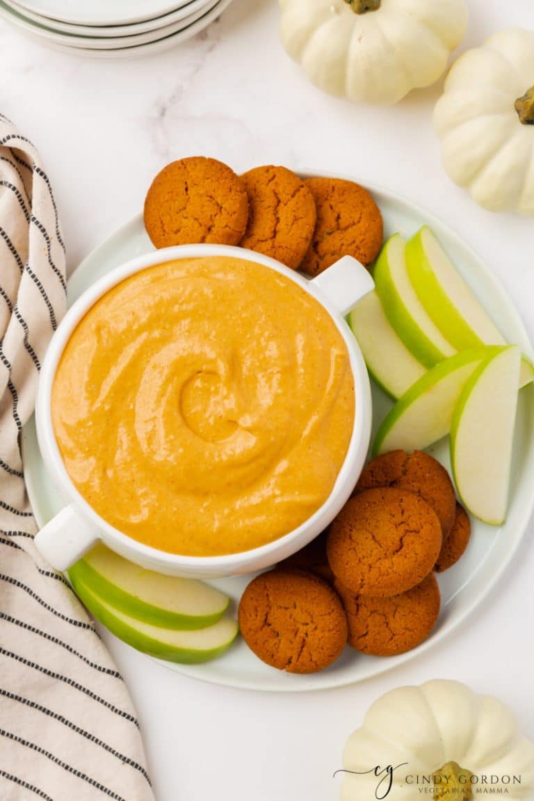 Pumpkin Cream Cheese Dip Vegetarian Mamma