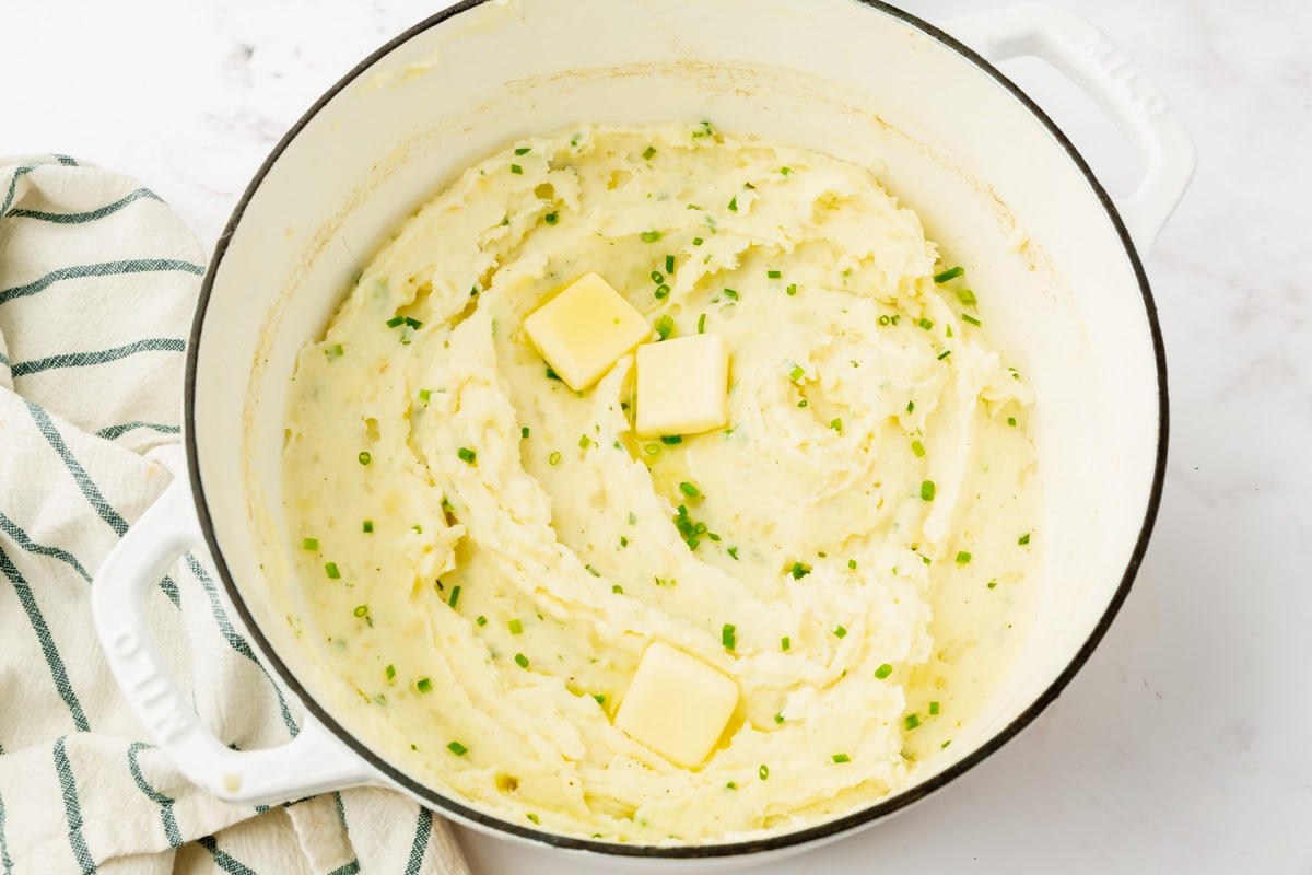mashed potatoes with sour cream and ranch dressing Ranch Mashed Potatoes