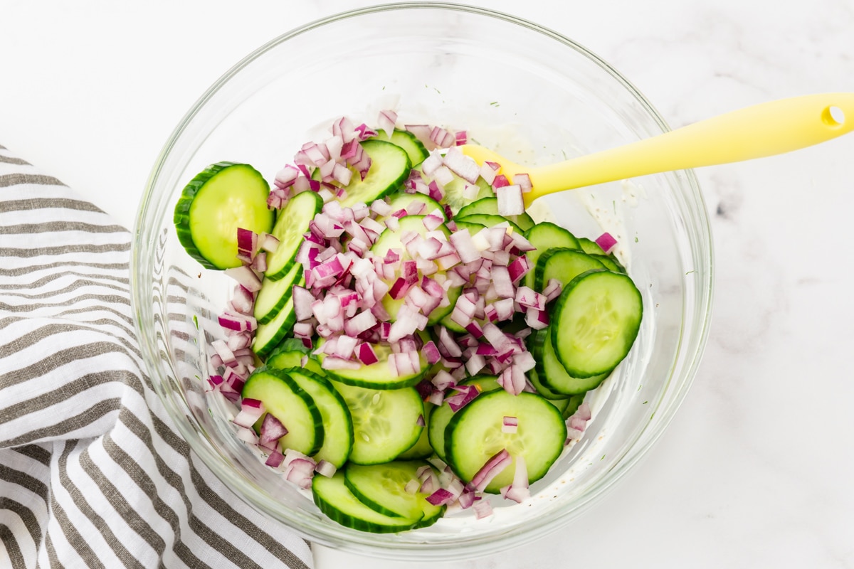 Polish Cucumber Salad Vegetarian Mamma